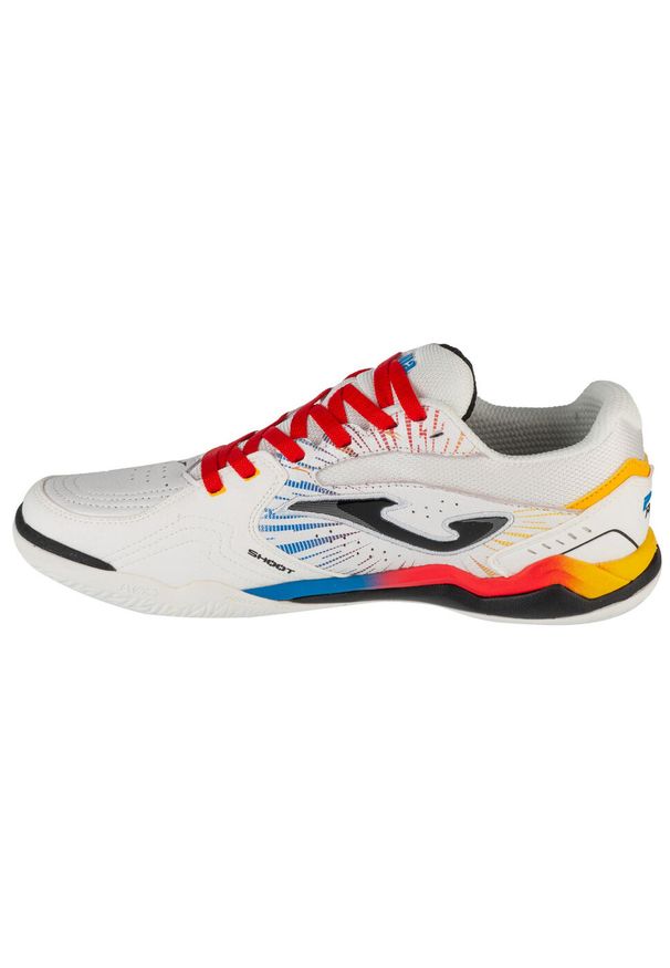 Joma - Buty halowe do piłki nożnej męskie, FS Reactive 23 FSW IN. Kolor: biały, czerwony, wielokolorowy. Sport: piłka nożna