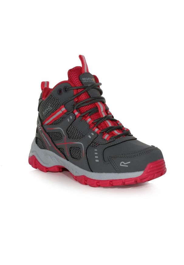 Buty trekkingowe dziecięce Vendeavour ES Regatta. Kolor: niebieski, fioletowy. Materiał: poliester