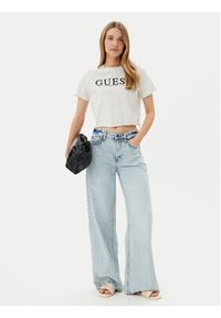 Guess T-Shirt V5GI19 I3Z14 Écru Regular Fit. Materiał: bawełna #3