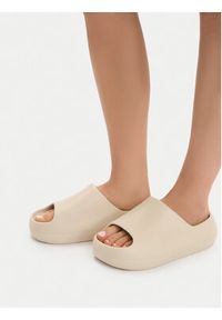 Hunter Klapki CEOWB-S55796 Beżowy jasny. Kolor: beżowy. Materiał: syntetyk #4