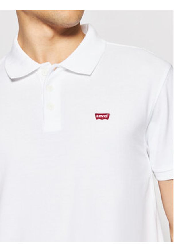 Levi's® Polo Standard Housemarked 35883-0003 Biały Regular Fit. Typ kołnierza: polo. Kolor: biały. Materiał: bawełna