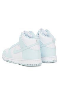 Nike Sneakersy Dunk High Nn FV5960 100 Biały. Kolor: biały. Materiał: skóra