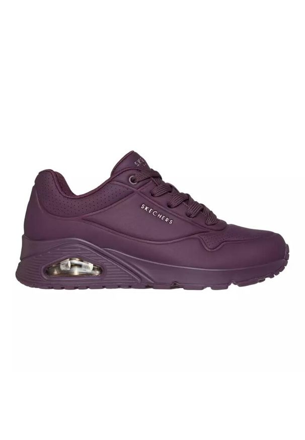 skechers - Baskets Femme UNO - STAND ON AIR Bordeaux Skechers. Kolor: czerwony