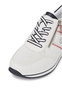 Remonte Sneakersy D0T04-81 Biały. Kolor: biały. Materiał: skóra #7