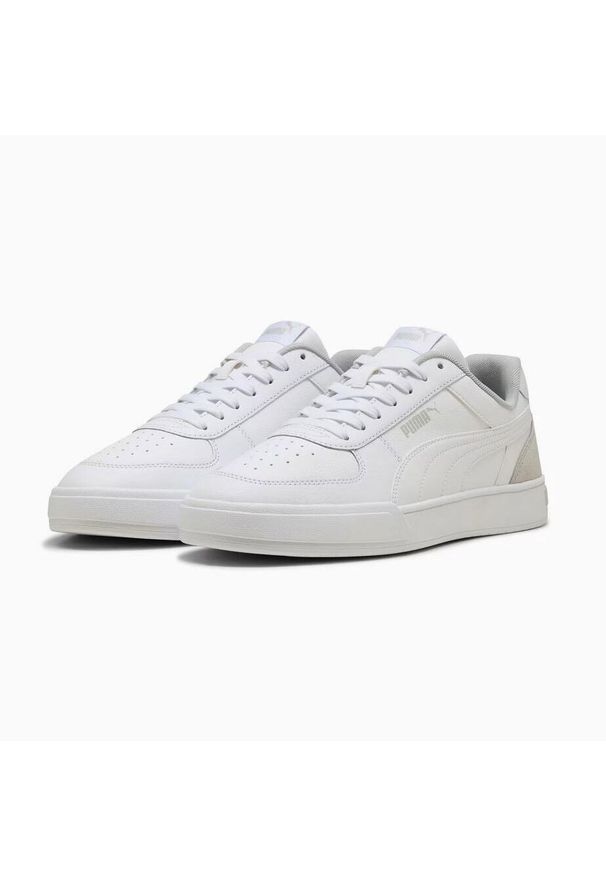Buty Sportowe Męskie Puma Caven Mix. Zapięcie: sznurówki. Kolor: biały. Materiał: materiał. Szerokość cholewki: normalna. Sport: turystyka piesza