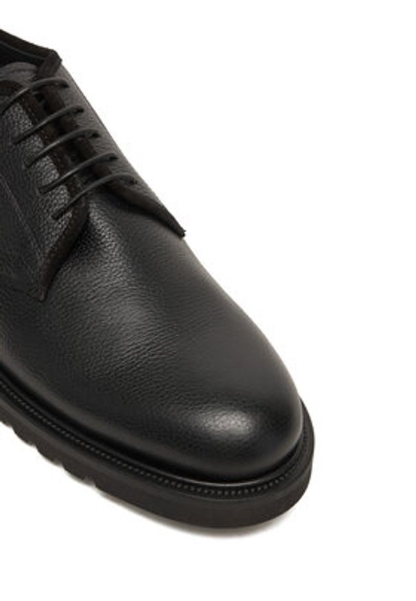 Fabi Półbuty FU1421 Czarny. Kolor: czarny. Materiał: skóra