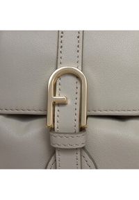 Furla Plecak Flow WB01291-BX2045-1704S-1-007-20-CN-B Szary. Kolor: szary. Materiał: skóra #5