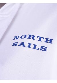 North Sails Bluza | 90 2267 000 | Hooded Full Zip W/Graphic | Kobieta | Biały. Okazja: na co dzień. Typ kołnierza: kaptur. Kolor: biały. Materiał: bawełna. Wzór: aplikacja, nadruk. Styl: casual