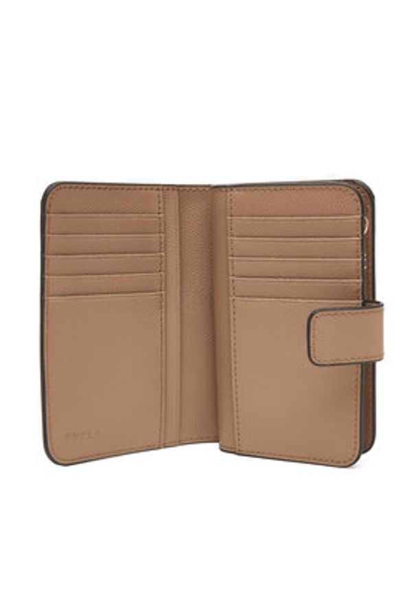 Furla Duży Portfel Damski Camelia WP00314 ARE000 CN 1257S 1007 Beżowy. Kolor: beżowy. Materiał: skóra