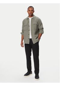 BOSS Koszula Locky 50558928 Szary Regular Fit. Kolor: szary. Materiał: len #2