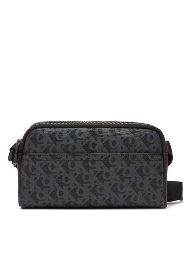 Calvin Klein Jeans Saszetka Matte Aop Camera Bag 22 LV04G3114G Czarny. Kolor: czarny. Materiał: skóra