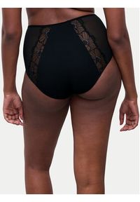 Chantelle Figi klasyczne z wysokim stanem Lush C22OC5 Czarny. Stan: podwyższony. Kolor: czarny. Materiał: syntetyk