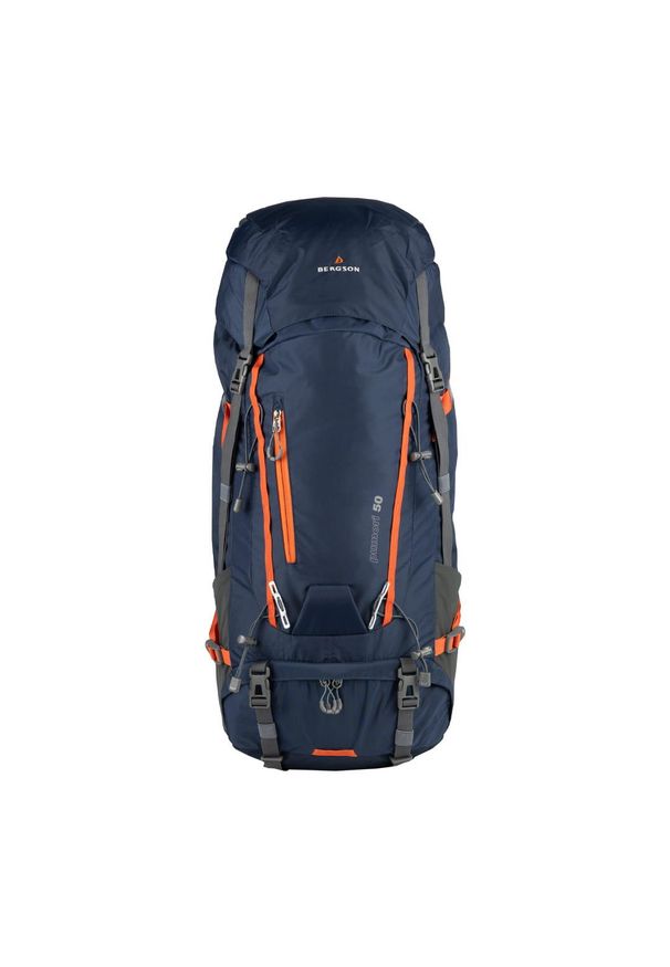 Bergson - Plecak turystyczny Pumori 50l. Kolor: niebieski. Styl: sportowy