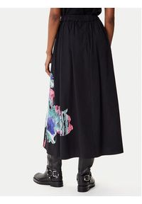 Desigual Spódnica trapezowa Ella Lacroix 25WWFW05 Czarny Regular Fit. Kolor: czarny. Materiał: bawełna #5