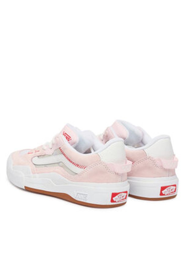Vans Sneakersy Skate 2 Wayvee VN000D5DPNK1 Różowy. Kolor: różowy. Materiał: skóra, zamsz. Sport: skateboard