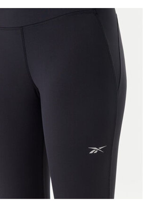 Reebok Legginsy Lux Speed 100205639 Czarny Slim Fit. Kolor: czarny. Materiał: syntetyk