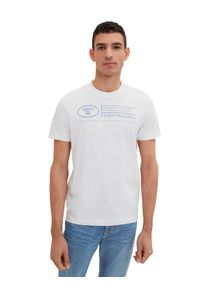 Tom Tailor T-Shirt 1035611 Biały Regular Fit. Kolor: biały #1