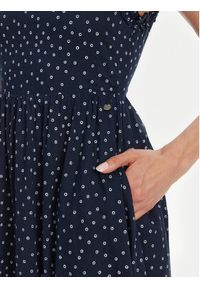 Pepe Jeans Sukienka codzienna Deborah PL953666 Granatowy Regular Fit. Okazja: na co dzień. Kolor: niebieski. Materiał: bawełna. Typ sukienki: proste. Styl: casual