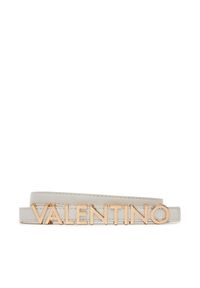 VALENTINO - Pasek Damski Valentino. Kolor: biały