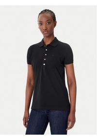 Lauren Ralph Lauren - LAUREN RALPH LAUREN Polo 200679219003 Czarny Regular Fit. Typ kołnierza: polo. Kolor: czarny. Materiał: bawełna #1