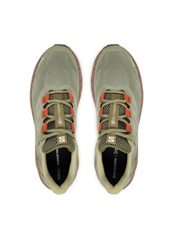 salomon - Salomon Buty do biegania Aero Blaze 3 Grvl GORE-TEX L47978500 Zielony. Kolor: zielony. Materiał: materiał. Technologia: Gore-Tex