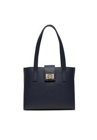 Furla Torebka 1927 M Tote 28 Soft WB01098-HSF000-2676S-1007 Granatowy. Kolor: niebieski #1