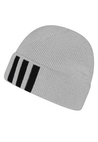 Adidas - adidas Czapka 3-Stripes Beanie II3541 Szary. Kolor: szary