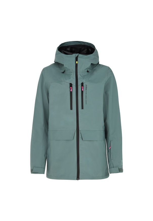 Damska kurtka narciarska Protest Moose. Kolor: zielony. Sezon: zima. Sport: narciarstwo