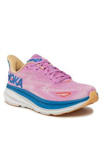 HOKA - Hoka Buty do biegania Clifton 9 1127896 Różowy. Kolor: różowy. Materiał: materiał #2