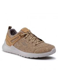 keen - Buty turystyczne męskie Keen Highland Arway beżowe. Kolor: beżowy