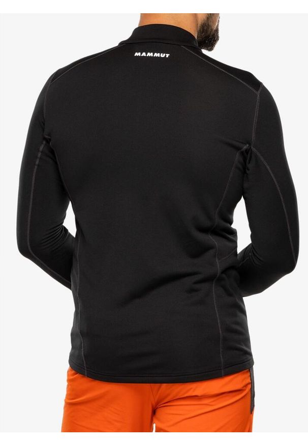 Bluza trekkingowa męska Mammut Aenergy ML Half Zip Pull. Kolor: czarny