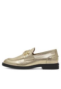 Eva Minge Loafersy MICHELLE-0107 Złoty. Kolor: złoty. Materiał: skóra #5