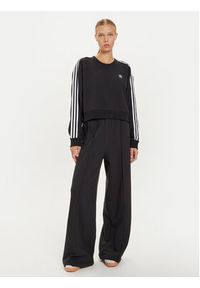 Adidas - adidas Spodnie dresowe Premium Essentials IW5739 Czarny Wide Leg. Kolor: czarny. Materiał: bawełna #5