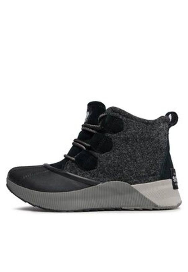 sorel - Sorel Trzewiki Out N About™ Iii Classic Wp NL4428-010 Czarny. Kolor: czarny. Materiał: skóra