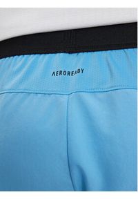 Adidas - adidas Szorty sportowe IR5881 Błękitny Regular Fit. Kolor: niebieski. Materiał: syntetyk. Styl: sportowy #3