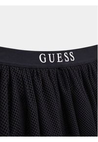 Guess Spódnica J4RD14 KACZ0 Czarny Regular Fit. Kolor: czarny. Materiał: syntetyk