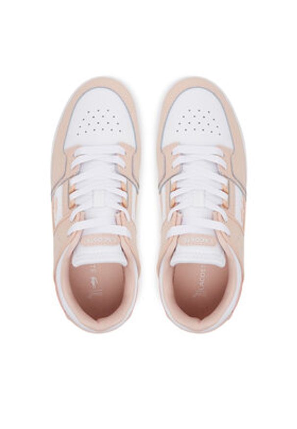 Lacoste Sneakersy 7-49SFA0042 Biały. Kolor: biały. Materiał: skóra