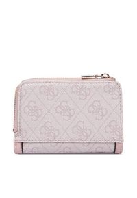 Guess Portfel Lindsey Slg SWSG97 49156 Różowy. Kolor: różowy. Materiał: skóra #4
