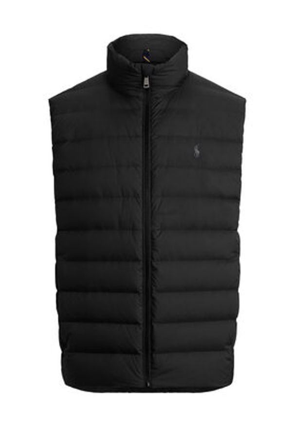 Polo Ralph Lauren Kamizelka 710967775002 Czarny Regular Fit. Typ kołnierza: polo. Kolor: czarny. Materiał: syntetyk