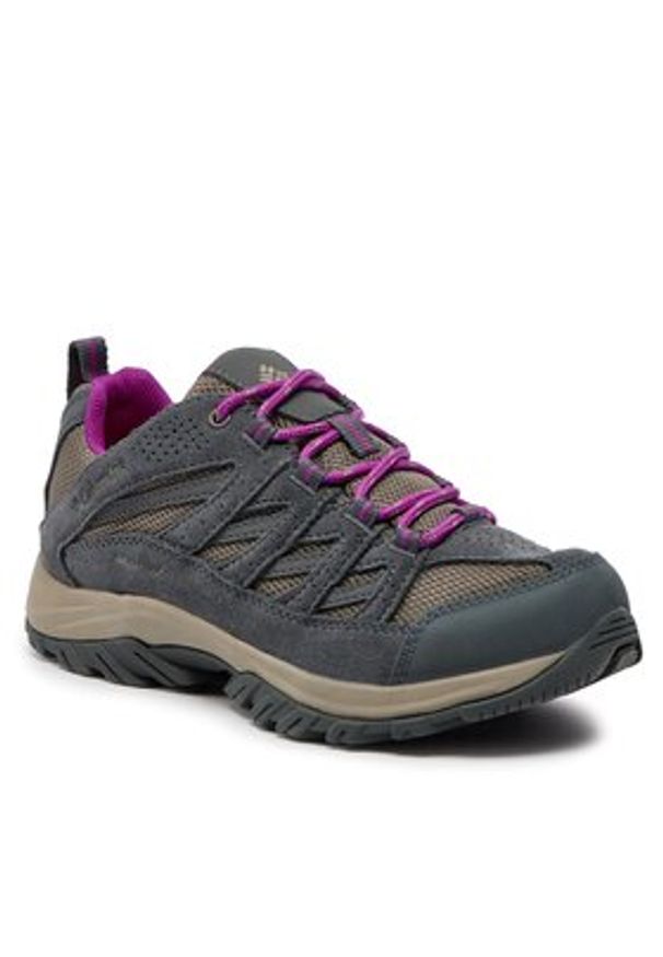 columbia - Columbia Trekkingi Crestwood Waterproof 1765411005 Czarny. Kolor: czarny. Materiał: materiał