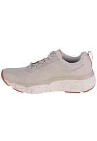 skechers - Buty do biegania damskie, Max Cushioning Elite. Kolor: beżowy