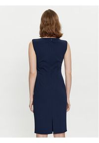 Rinascimento Sukienka koktajlowa CFC0118081003 Granatowy Slim Fit. Kolor: niebieski. Materiał: syntetyk. Styl: wizytowy #5