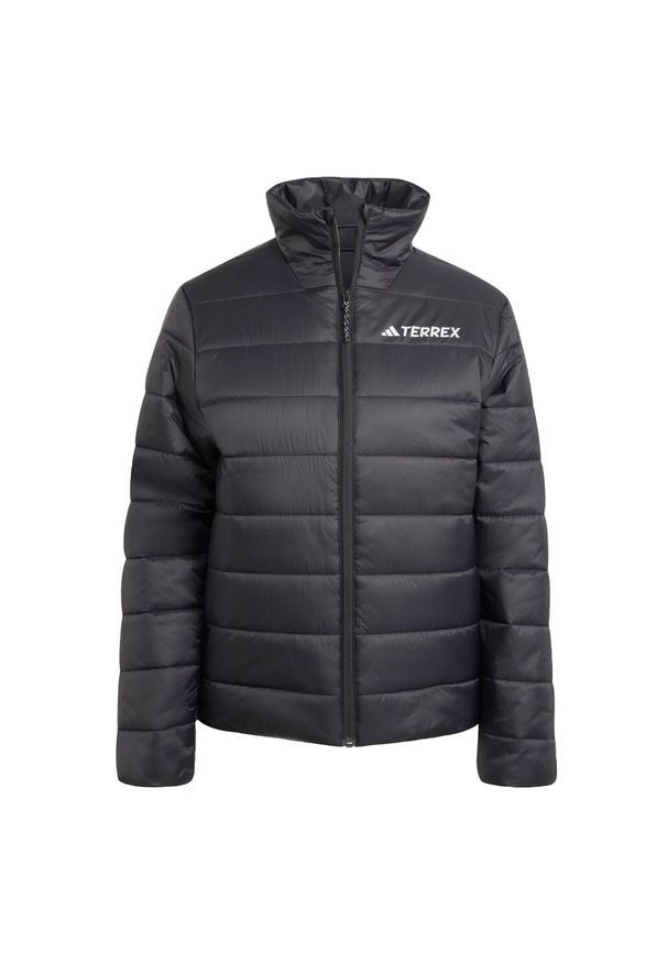 Adidas - Kurtka ocieplana Terrex Multi Essentials. Kolor: czarny. Materiał: puch. Technologia: ClimaWarm (Adidas). Sport: turystyka piesza