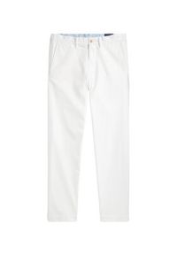 Polo Ralph Lauren Spodnie materiałowe 710690138059 Biały Regular Fit. Kolor: biały. Materiał: bawełna #2