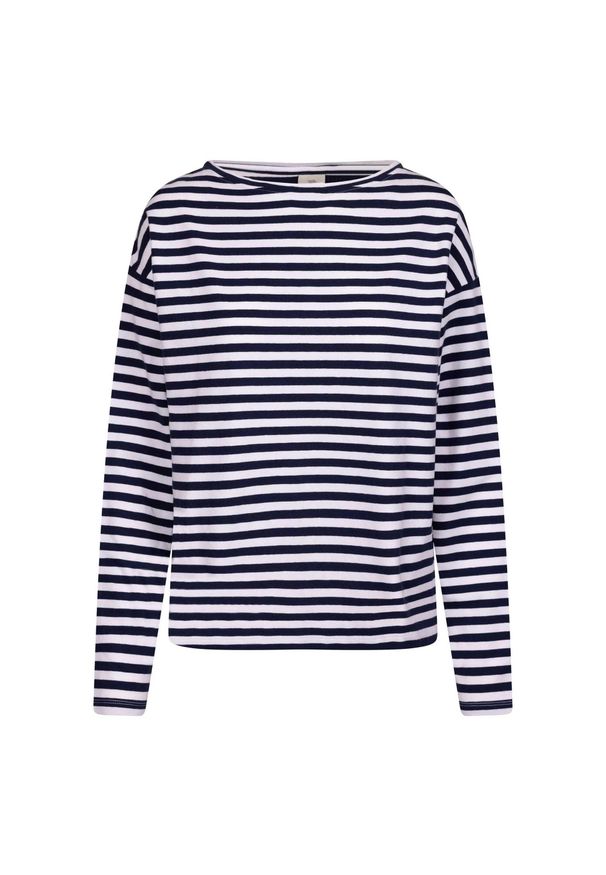 TRESPASS - Damski Top W Paski Thelma. Kolor: niebieski. Wzór: paski. Sport: turystyka piesza