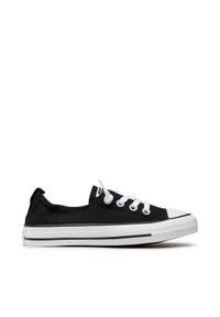 Converse Trampki Chuck Taylor All Star Shoreline Slip 537081C Czarny. Kolor: czarny. Materiał: materiał