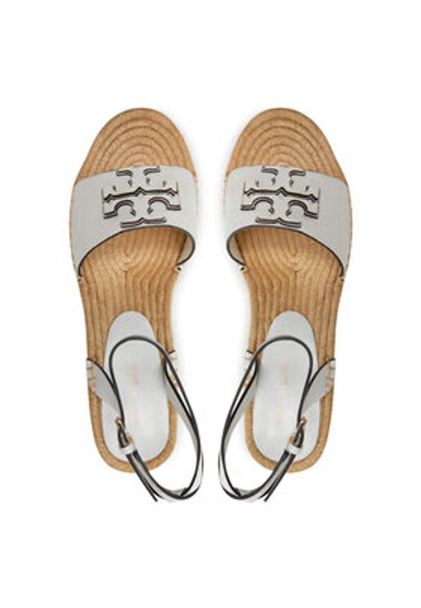 Tory Burch Espadryle 150744 Biały. Kolor: biały. Materiał: skóra