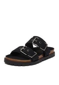 DeeZee Klapki CEO-HSCB25230318-2 Czarny. Kolor: czarny. Materiał: materiał #2