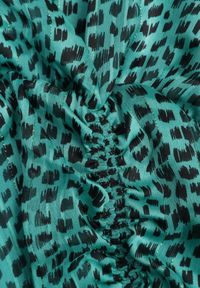 Born2be - Zielona Sukienka Boulderswift. Kolor: zielony. Długość rękawa: długi rękaw. Wzór: nadruk. Typ sukienki: kopertowe. Długość: mini #8