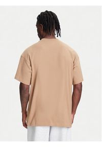 Adidas - adidas T-Shirt Trefoil Essentials JV5944 Beżowy Oversize. Kolor: beżowy. Materiał: bawełna #4